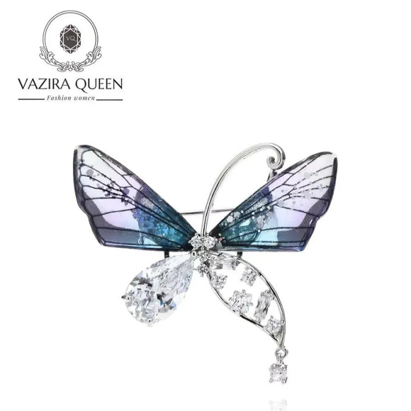 VQ Butterfly Brooch - Picture 1 of 6